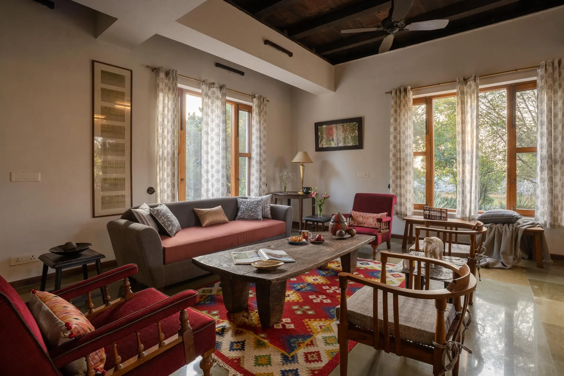 Kerala House - Living Area