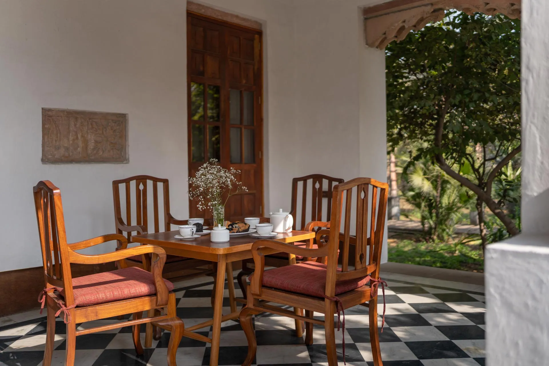 Library - Outdoor Seating Area