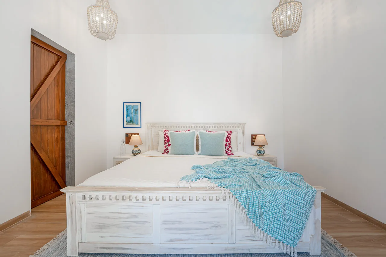 Bedroom 4 | Villa Santorini in Alibaug