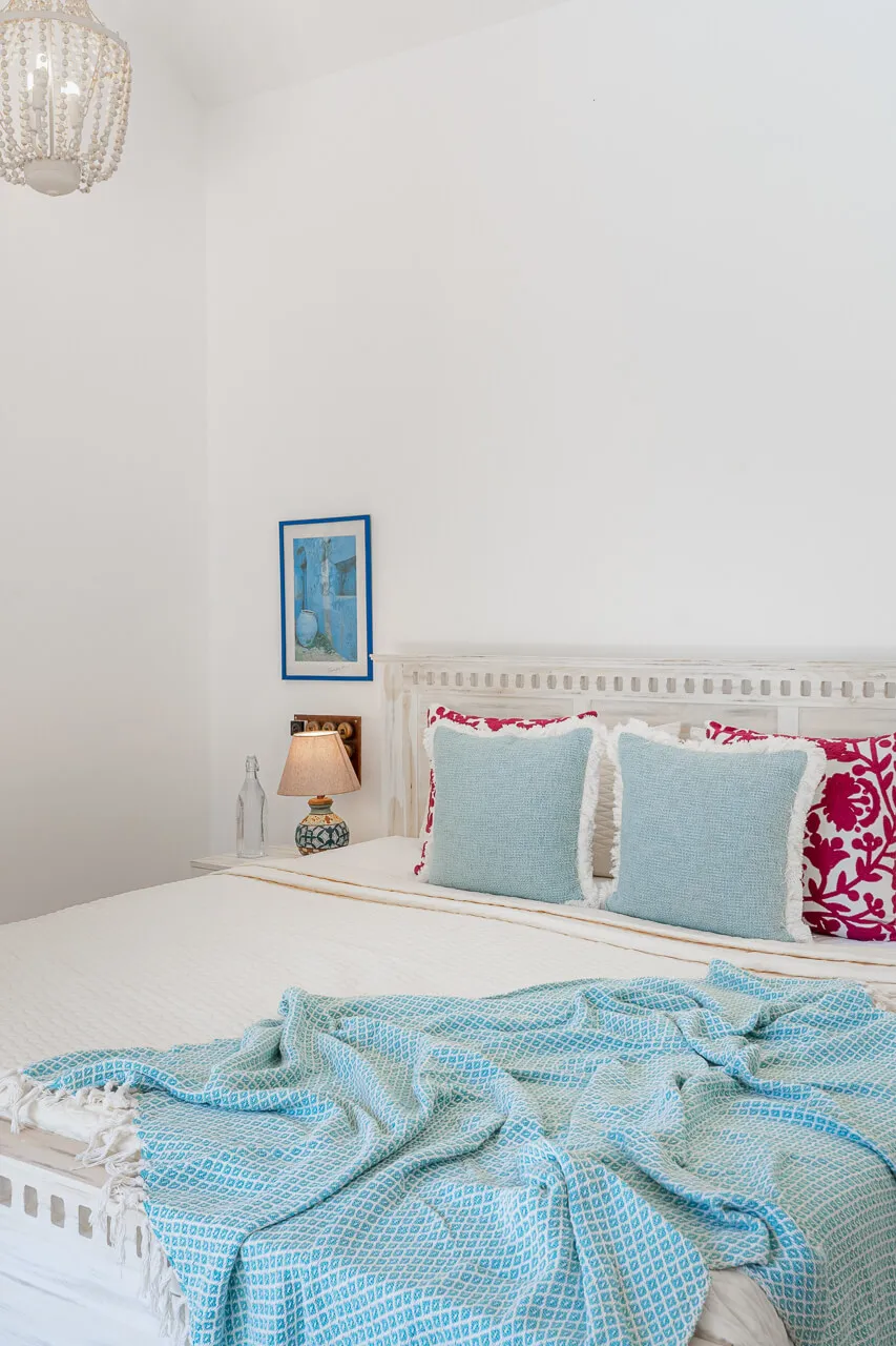Bedroom 4 | Villa Santorini in Alibaug