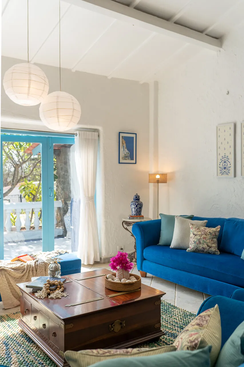 Villa with Private Living Area | Villa Santorini in Alibaug