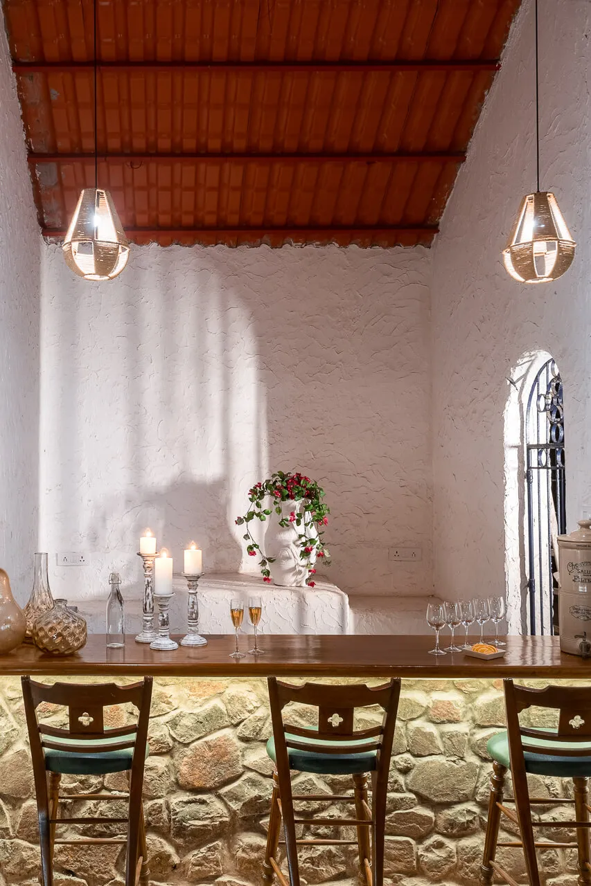 Villa With Bar Area | Villa Santorini in Alibaug