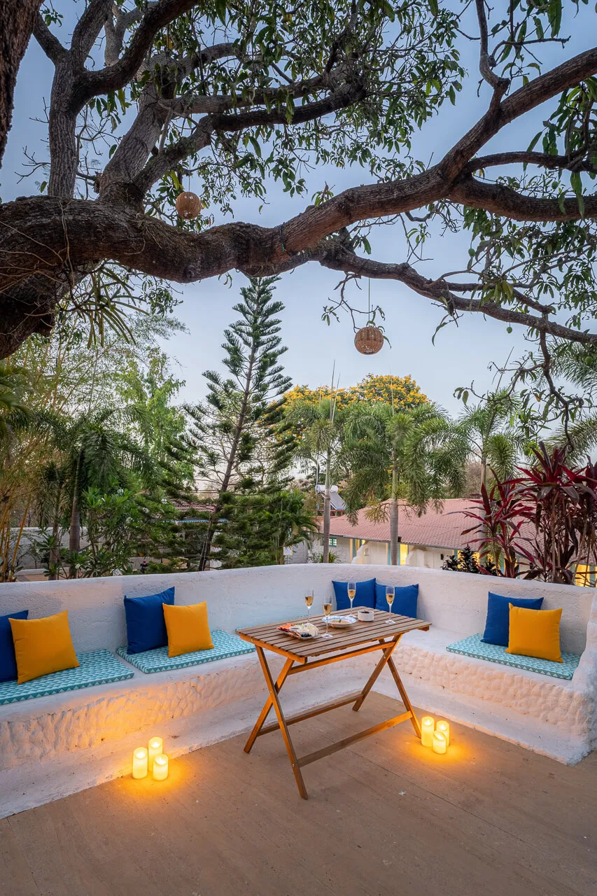 Outdoor Seating | Villa Santorini in Alibaug