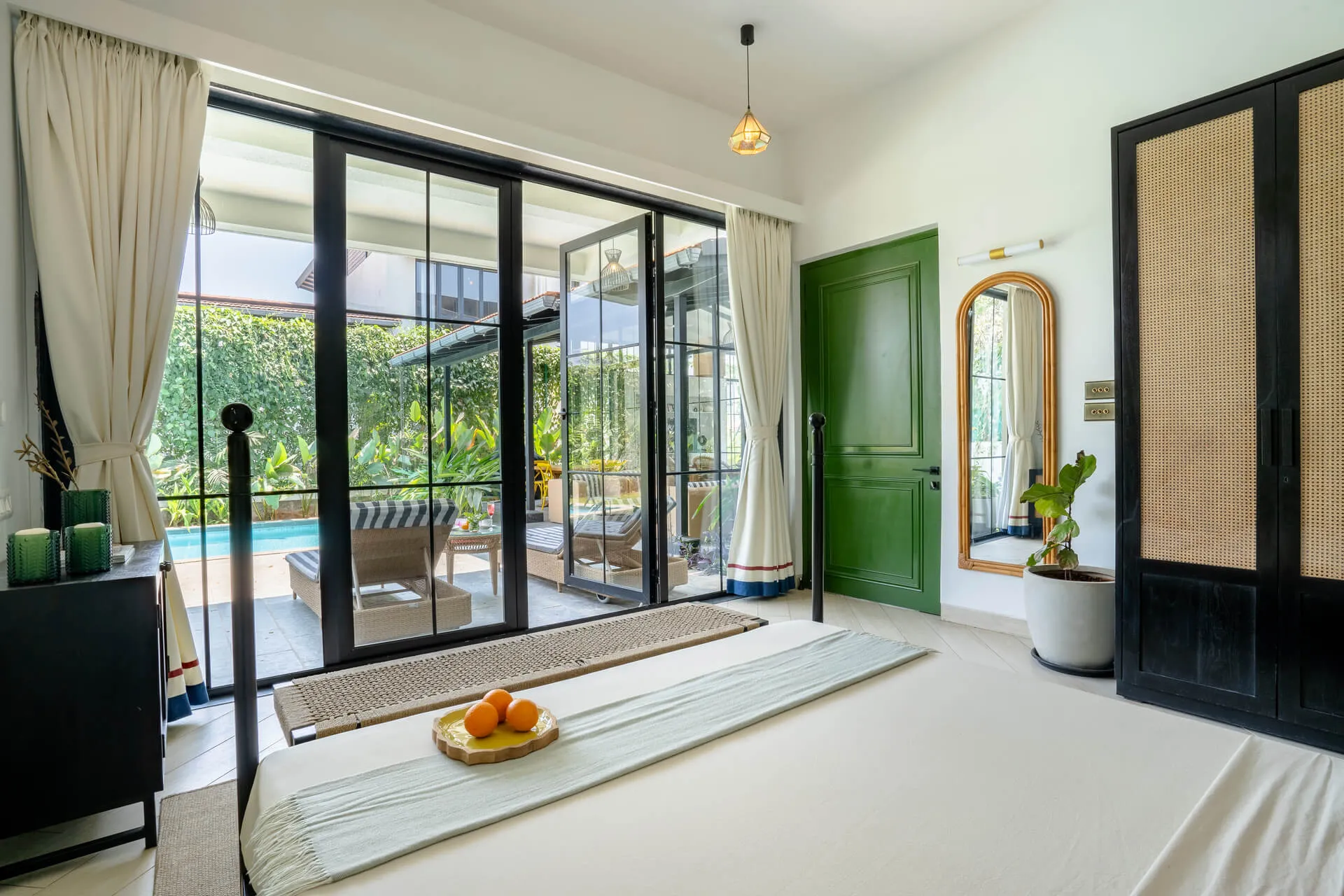 Bedroom 3 | Siena A - Villa In Alibaug | Lohono Stays