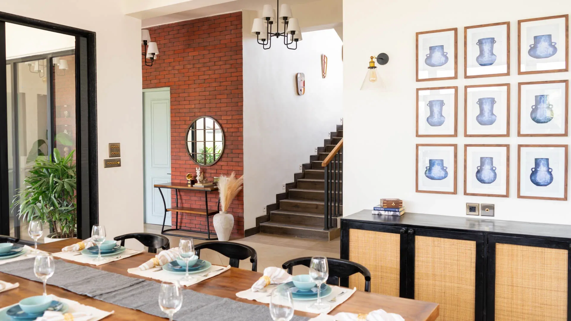 Living & Dining | Luxury Rental by Lohono Stays | Siena Villa B