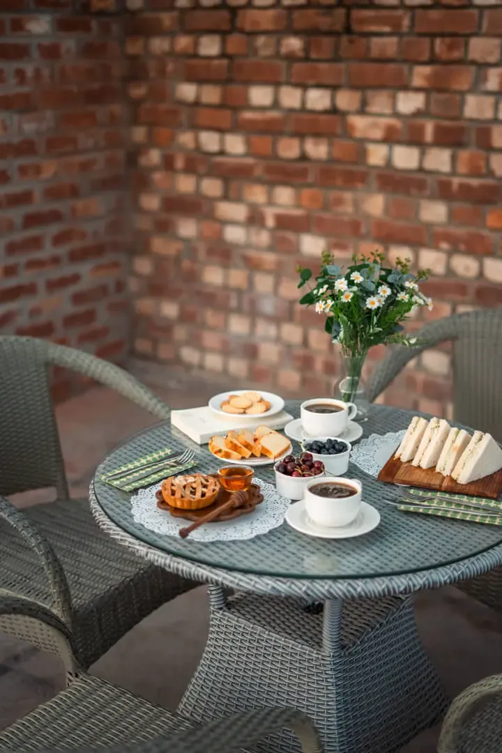High tea at Tara Cafe | The Homestead | Jim Corbett
