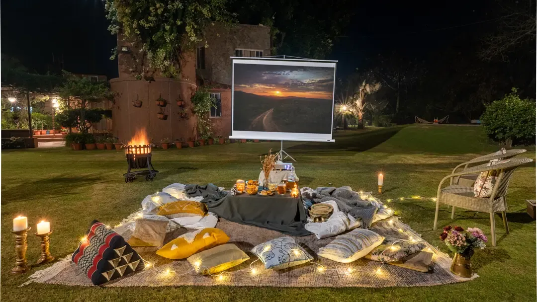 Outdoor Movie Night | The Homestead | Jim Corbett