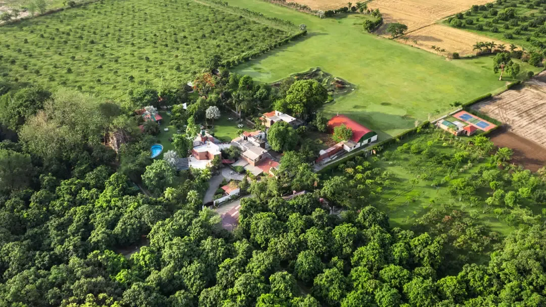 Property Aerial Views | The Homestead | Jim Corbett