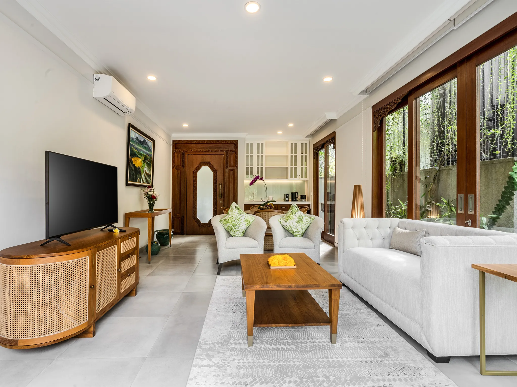 Pala Ubud - Villa Catur - Cosy and restful living area