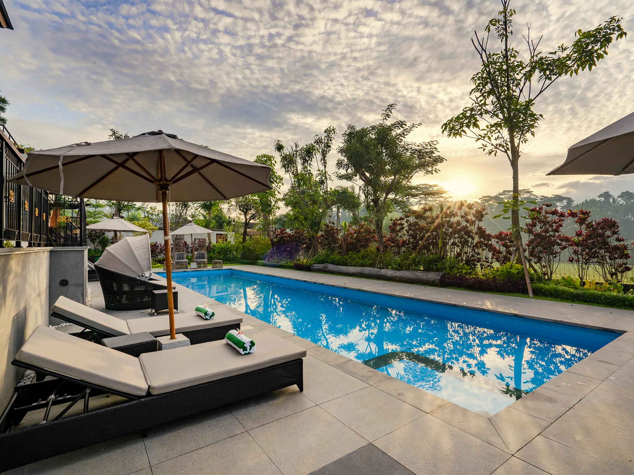 Pala Ubud - Villa Sanghyang - Expansive swiming pool