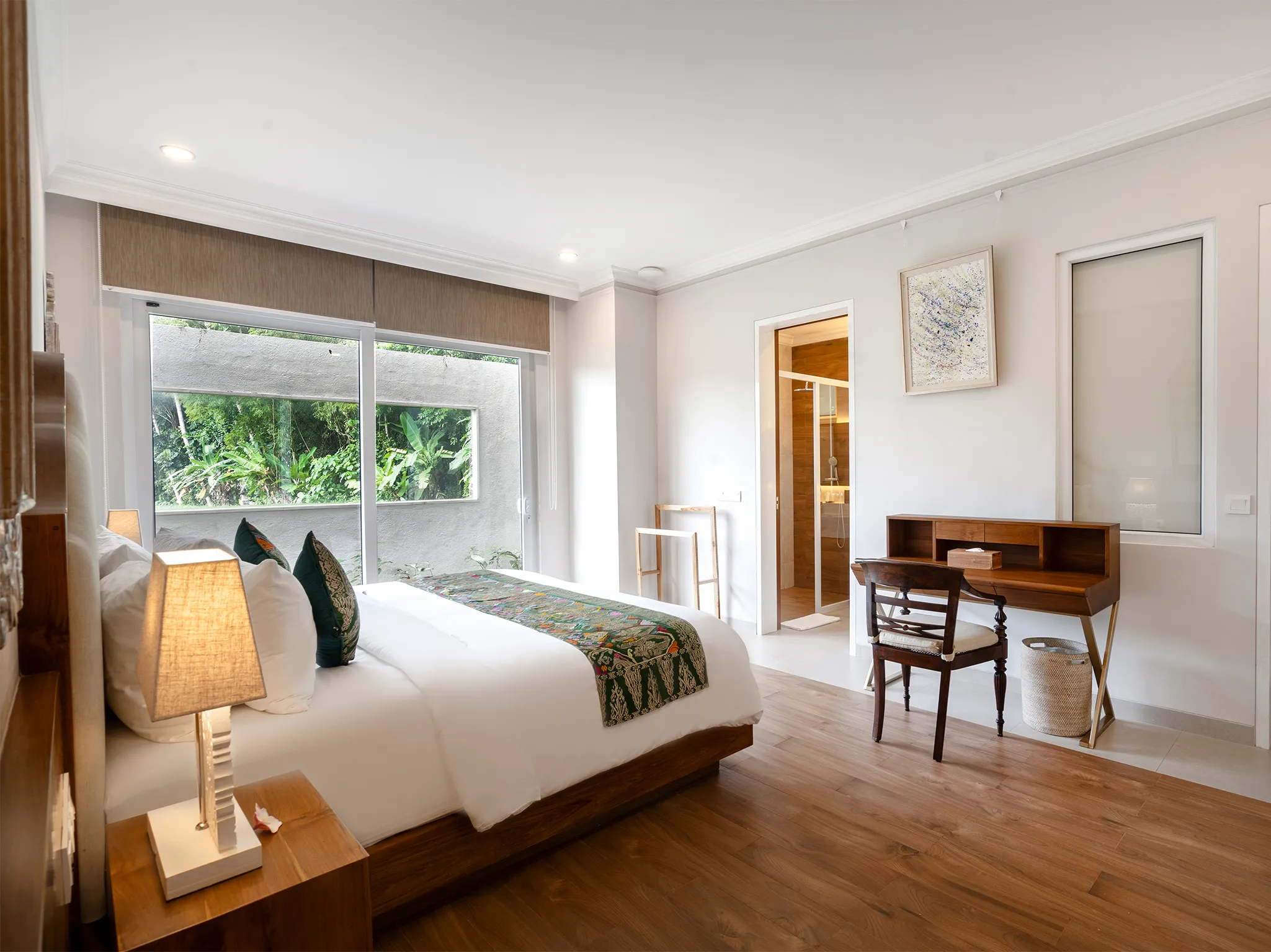 Pala Ubud - Villa Sanghyang - Reposeful guest bedroom