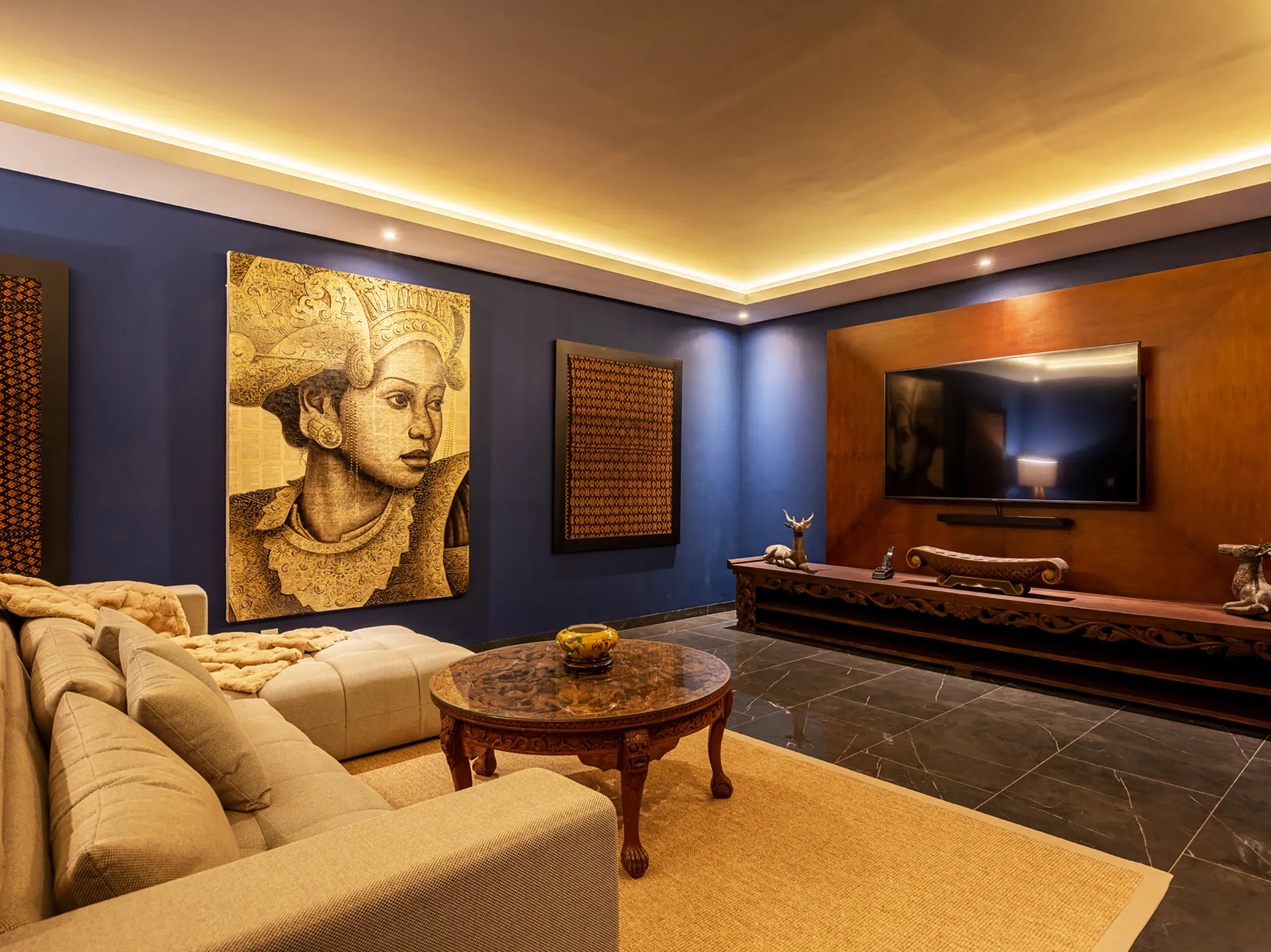 Tirtha Bayu Villa I - Media room