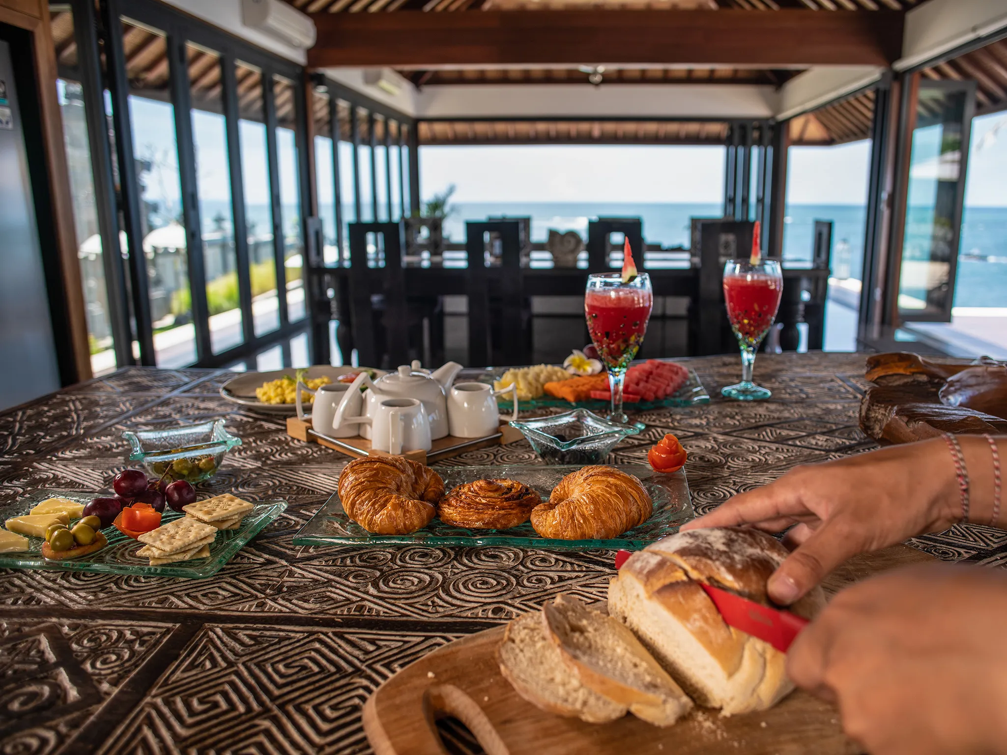 Tirtha Bayu Villa II - In-villa breakfast