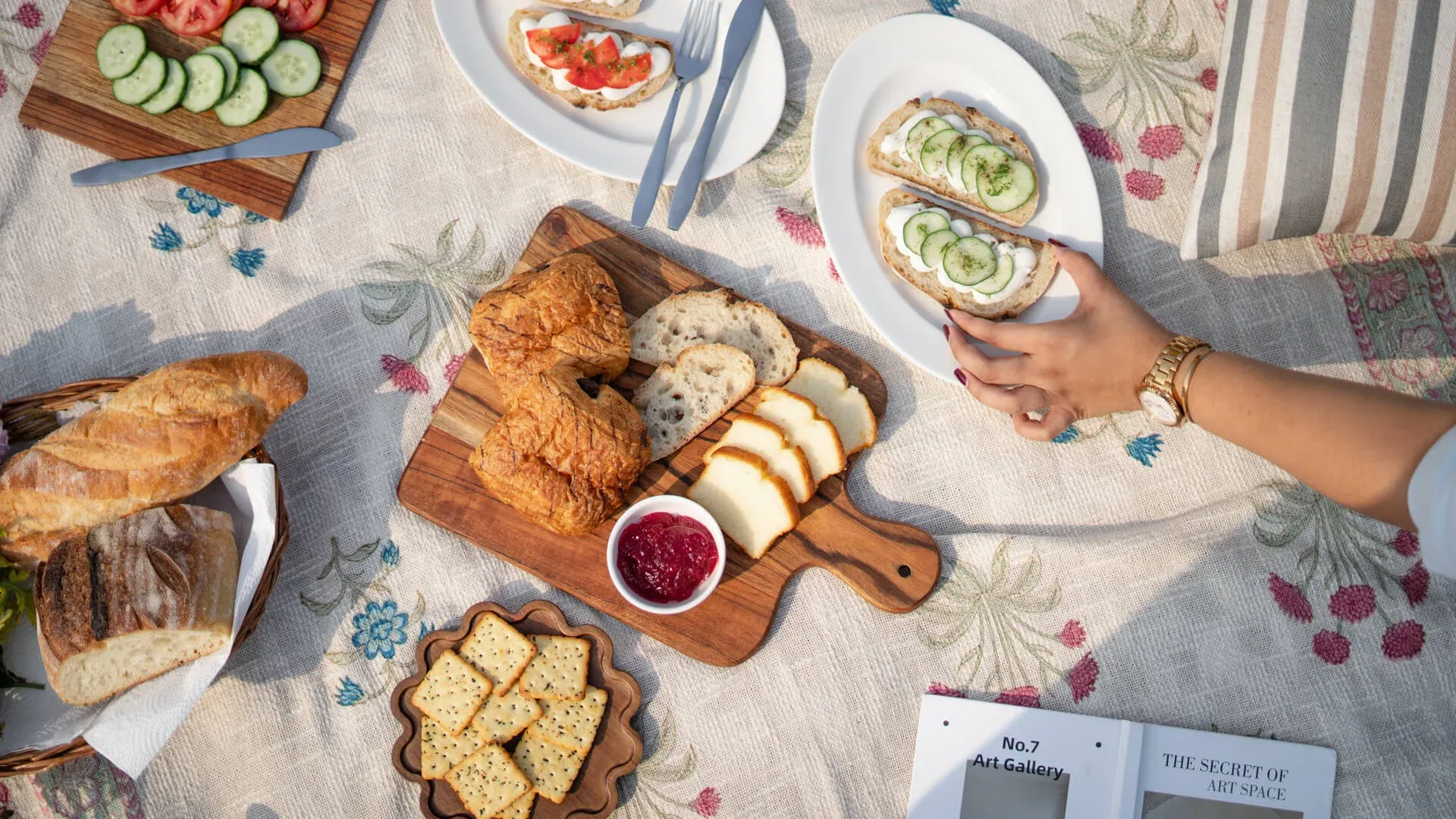 Picnic setup in the garden | Ushta Villa | Alibaug