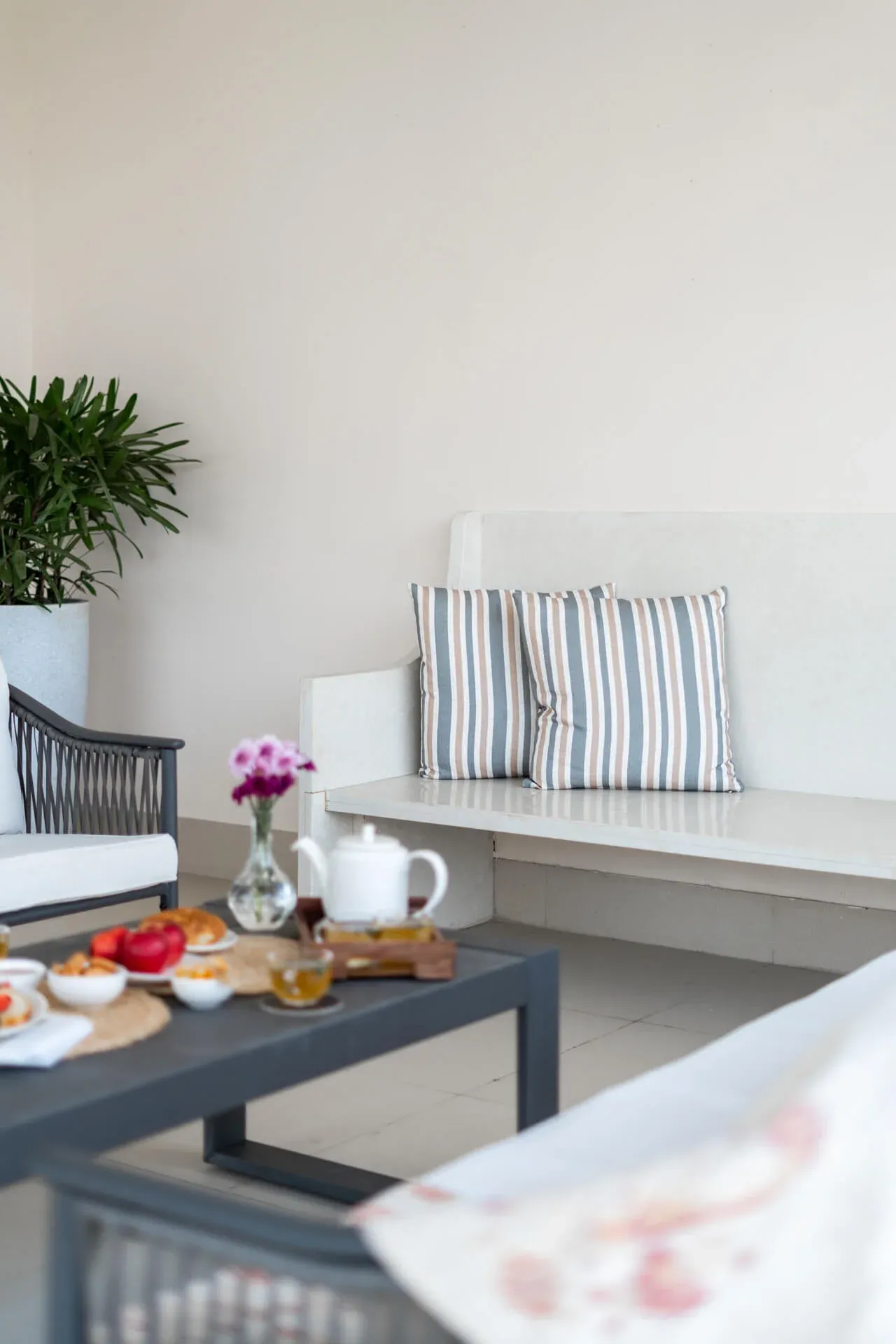 Outdoor Seating Area | Ushta Villa | Alibaug