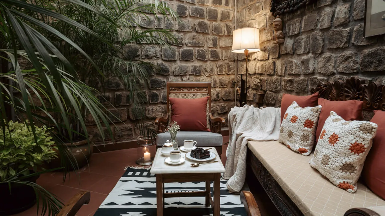 Villa with Common Seating Area | Valora Estate by Lohono Stays 