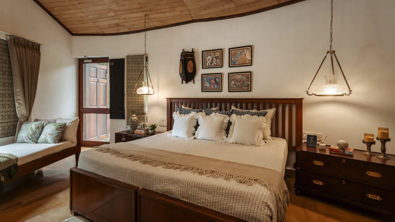 Bedroom 4 | Luxury Rentals - Valora Estate by Lohono Stays