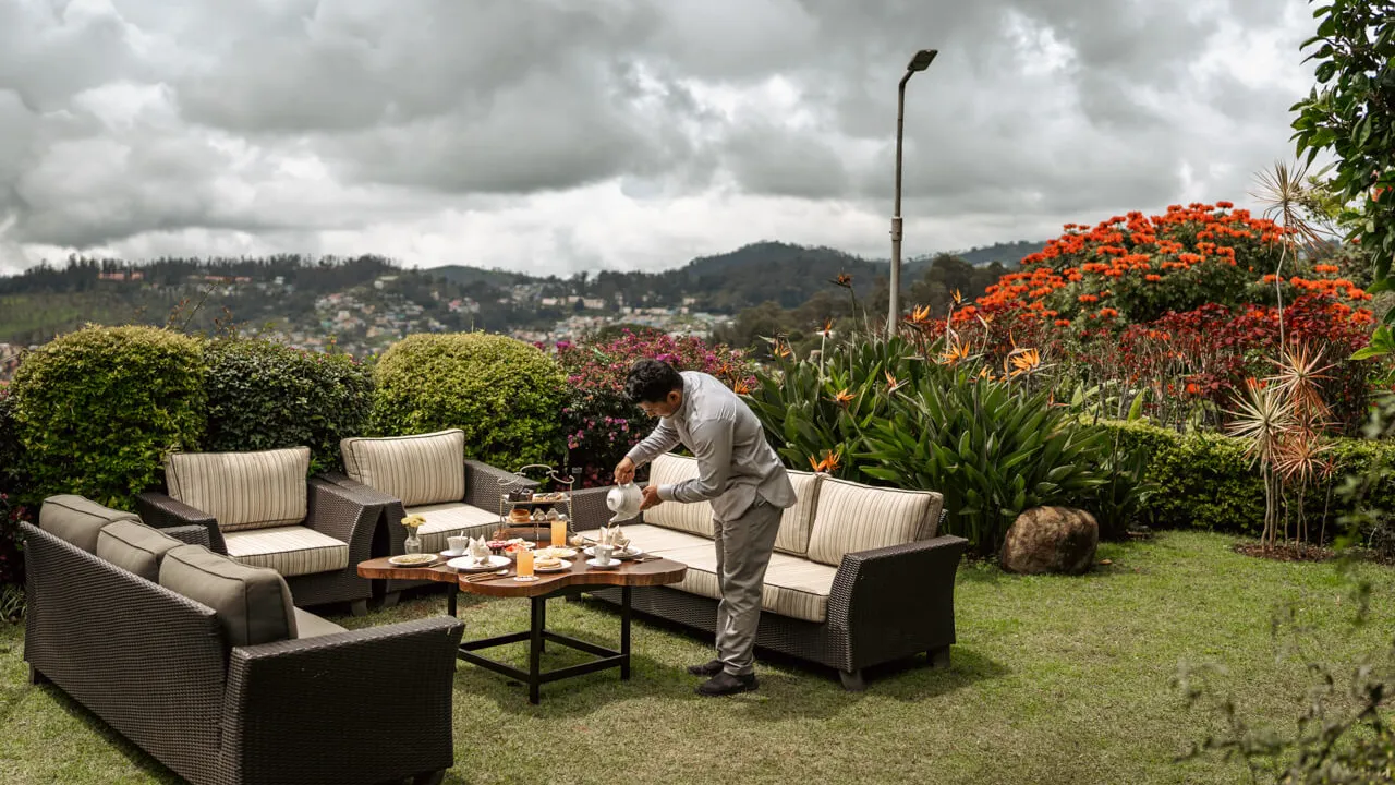 Outdoor Breakfast | Valora Estate by Lohono Stays