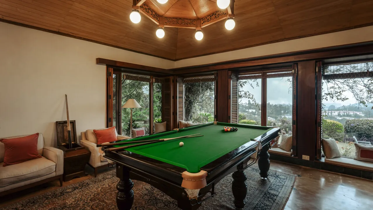 Games Room | Valora Estate by Lohono Stays