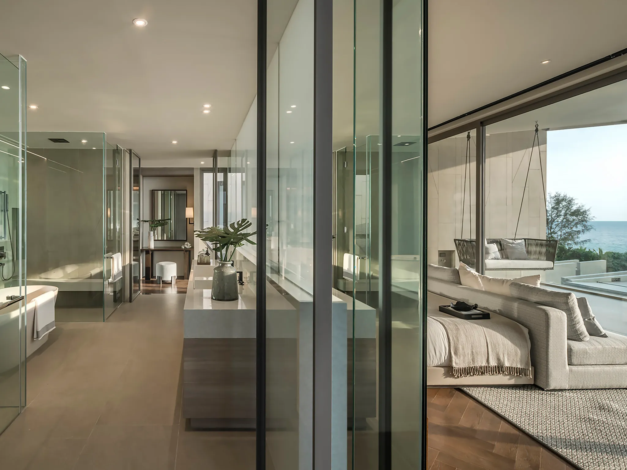 Veyla - Sea Villa - Master bathroom design