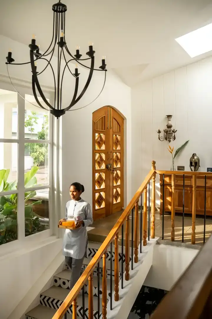 Entrance & Staircase | Azora Villa, Goa
