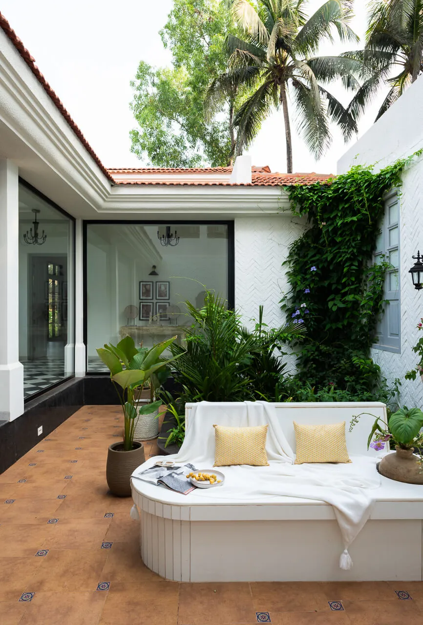 Outdoor Seating Area | Estate De Carmo by Lohono Stays