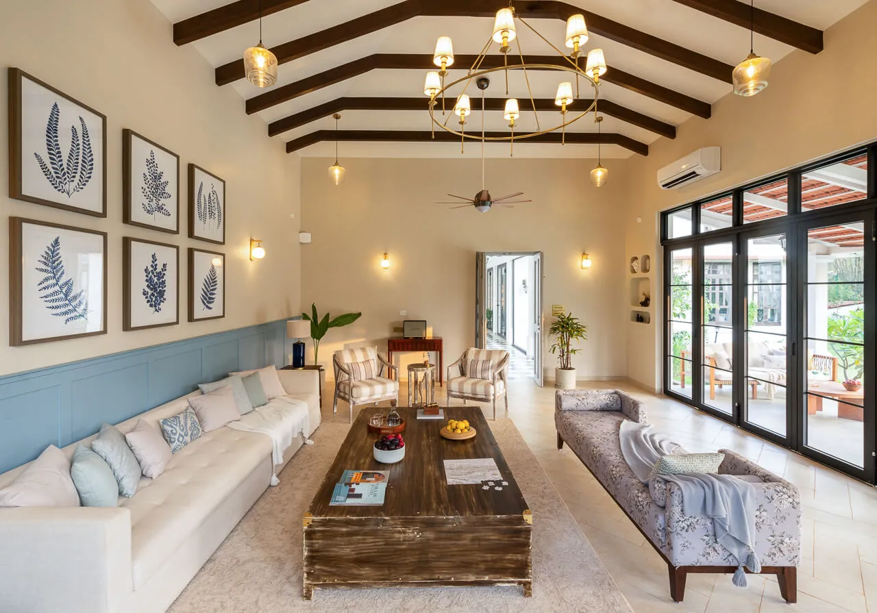 Luxury Villa with Living Room | Estate de Carmo by Lohono Stays