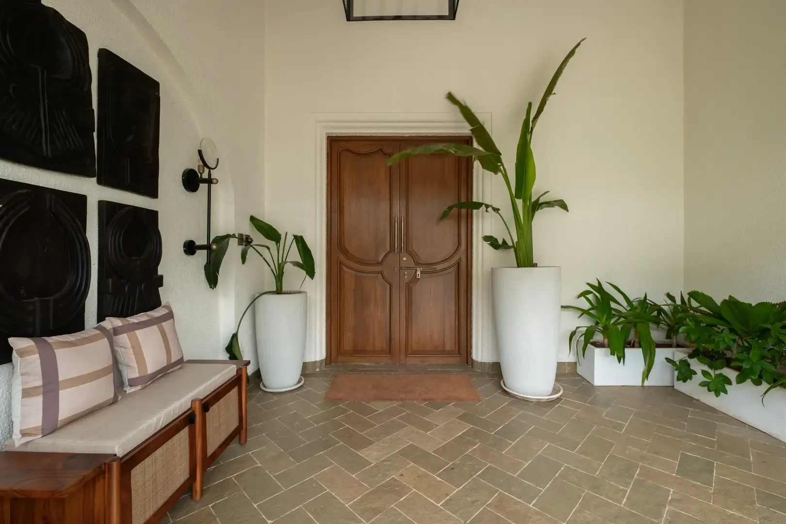 Main Entrance | Villa Clara, Goa