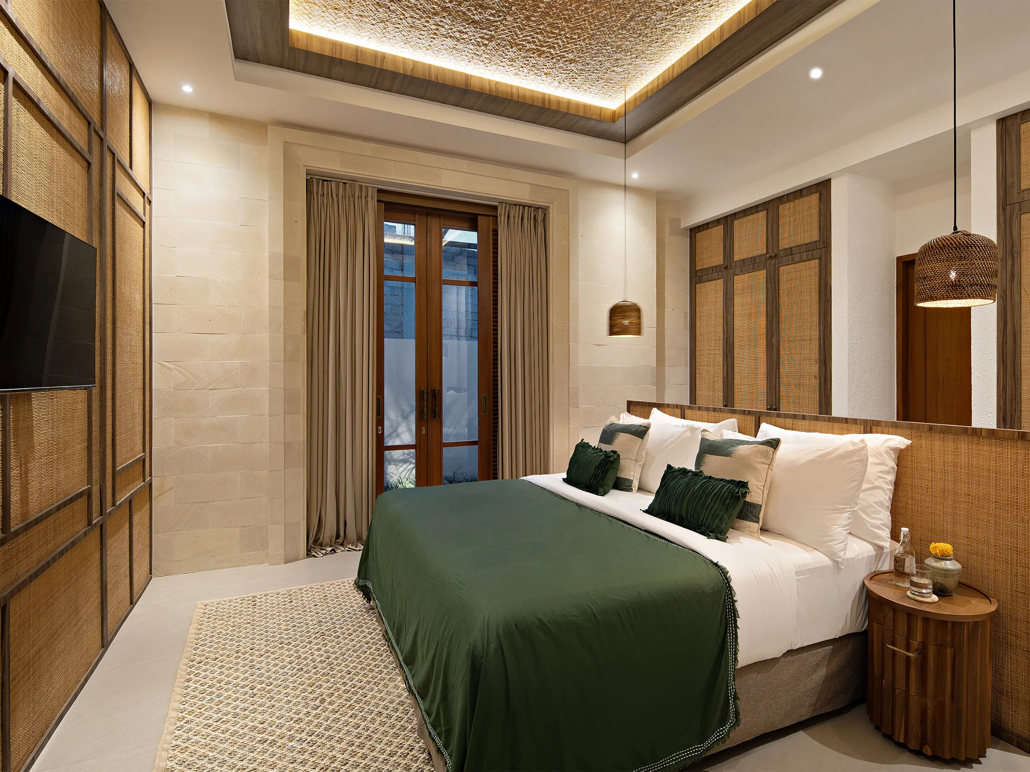 Villa Dhanika - Restful guest bedroom