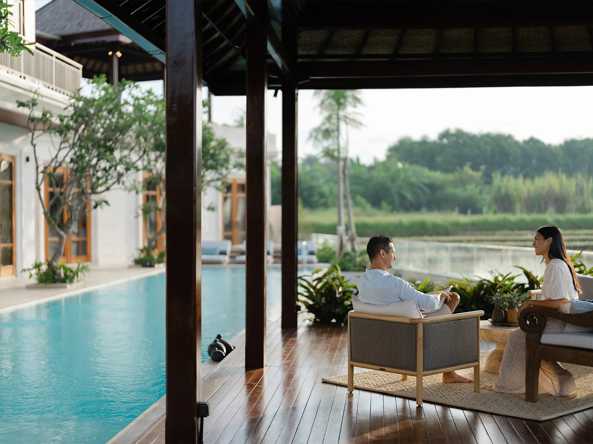VIlla Dhanika - Breezy pool cabana