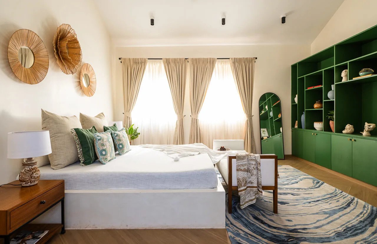 Luxury Bedroom 3 | Villa Feliz by Lohono Stays