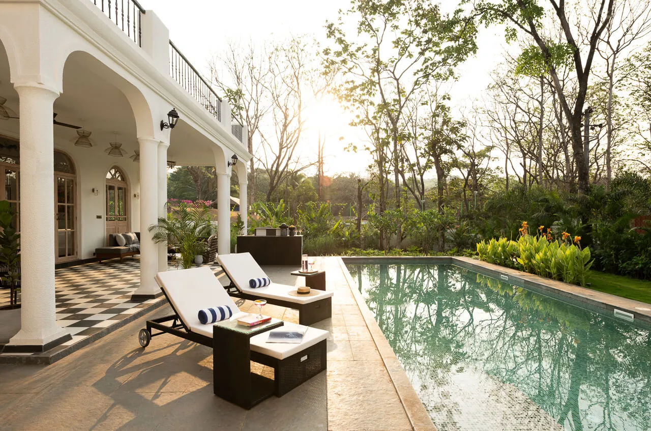 Villa with Private Pool | Villa Feliz by Lohono Stays