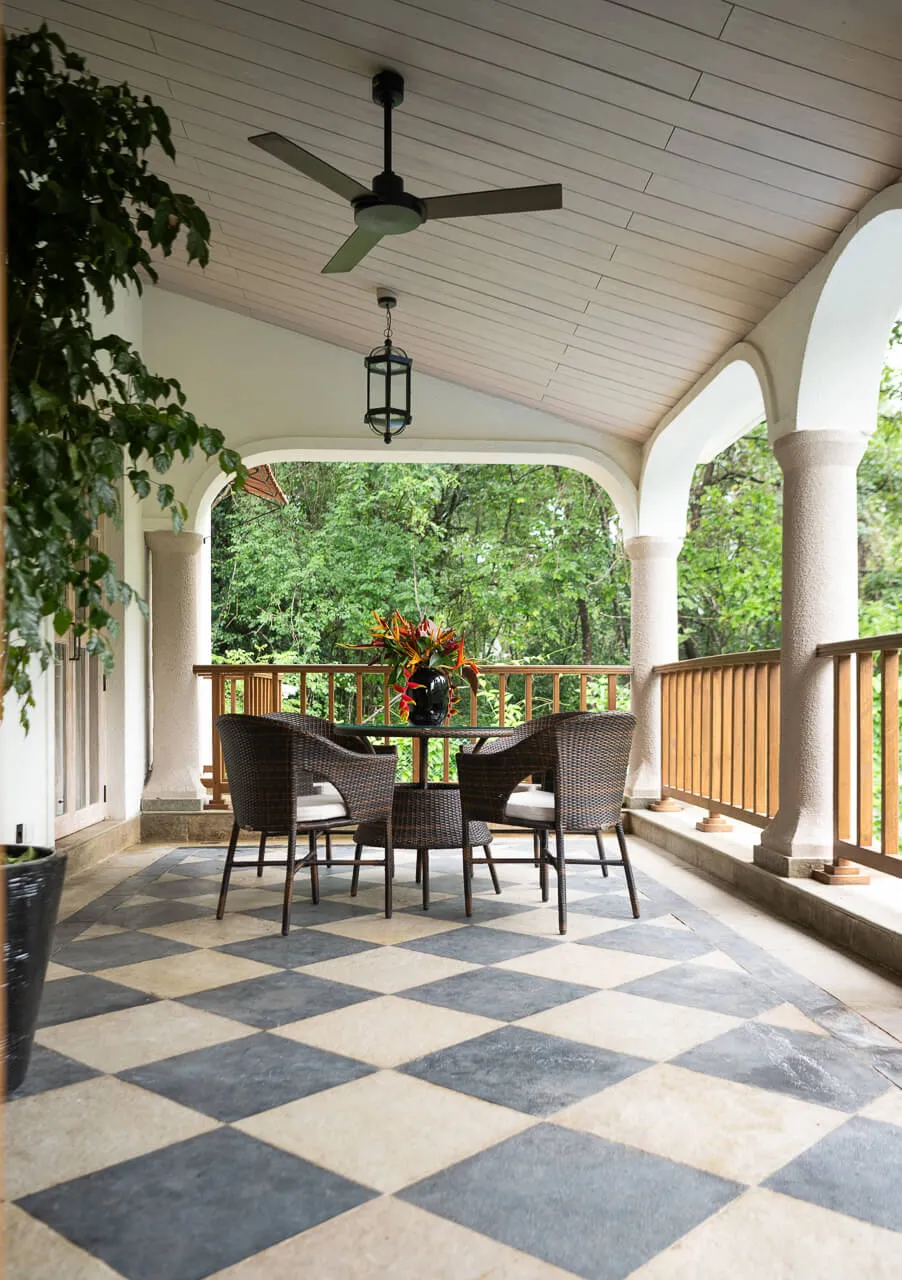Outdoor Seating Area | Villa Floresta by Lohono Stays
