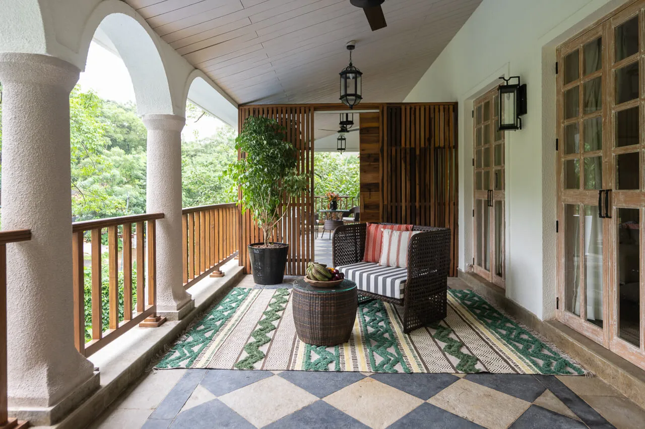 Outdoor Seating Area | Villa Floresta, Goa by Lohono Stays