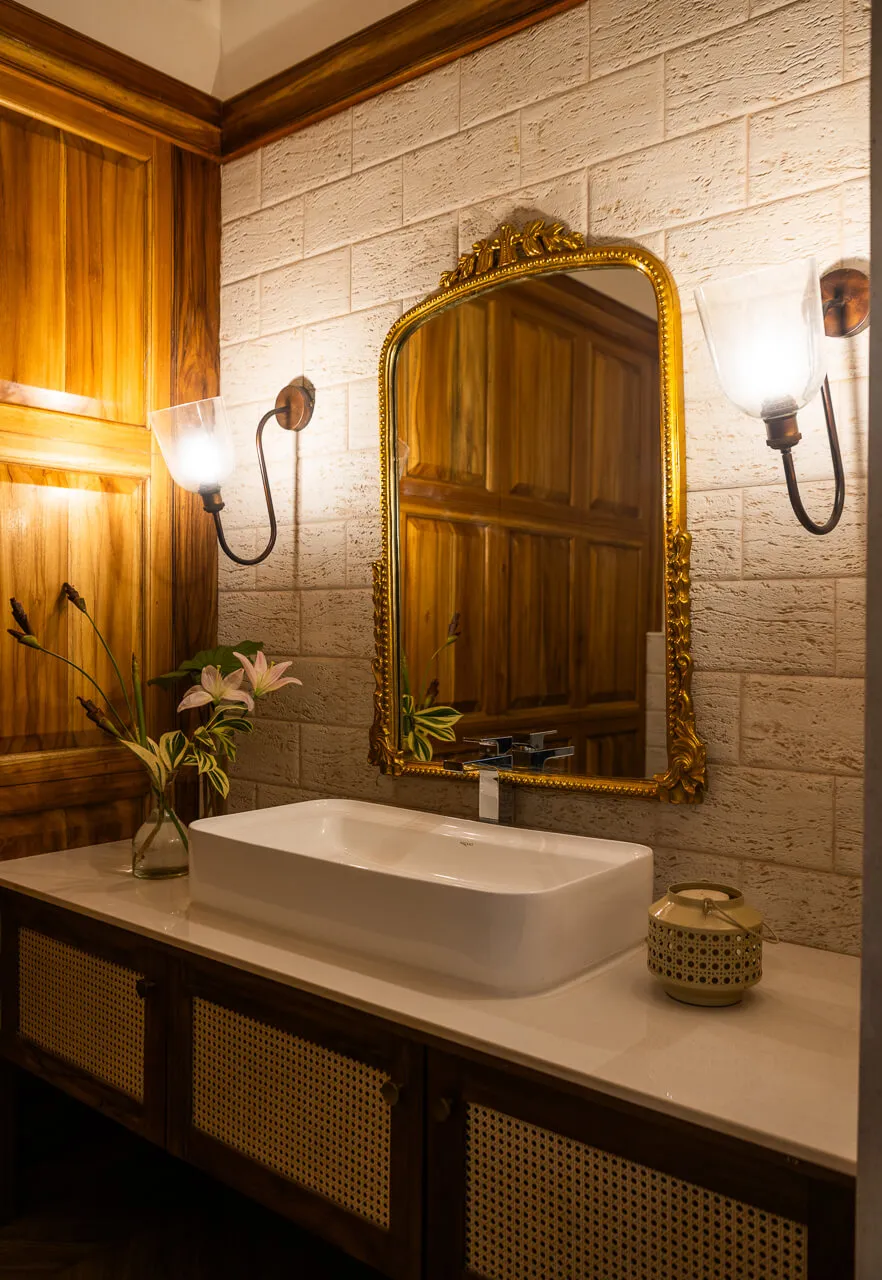 Powder Room | Villa Floresta by Lohono Stays