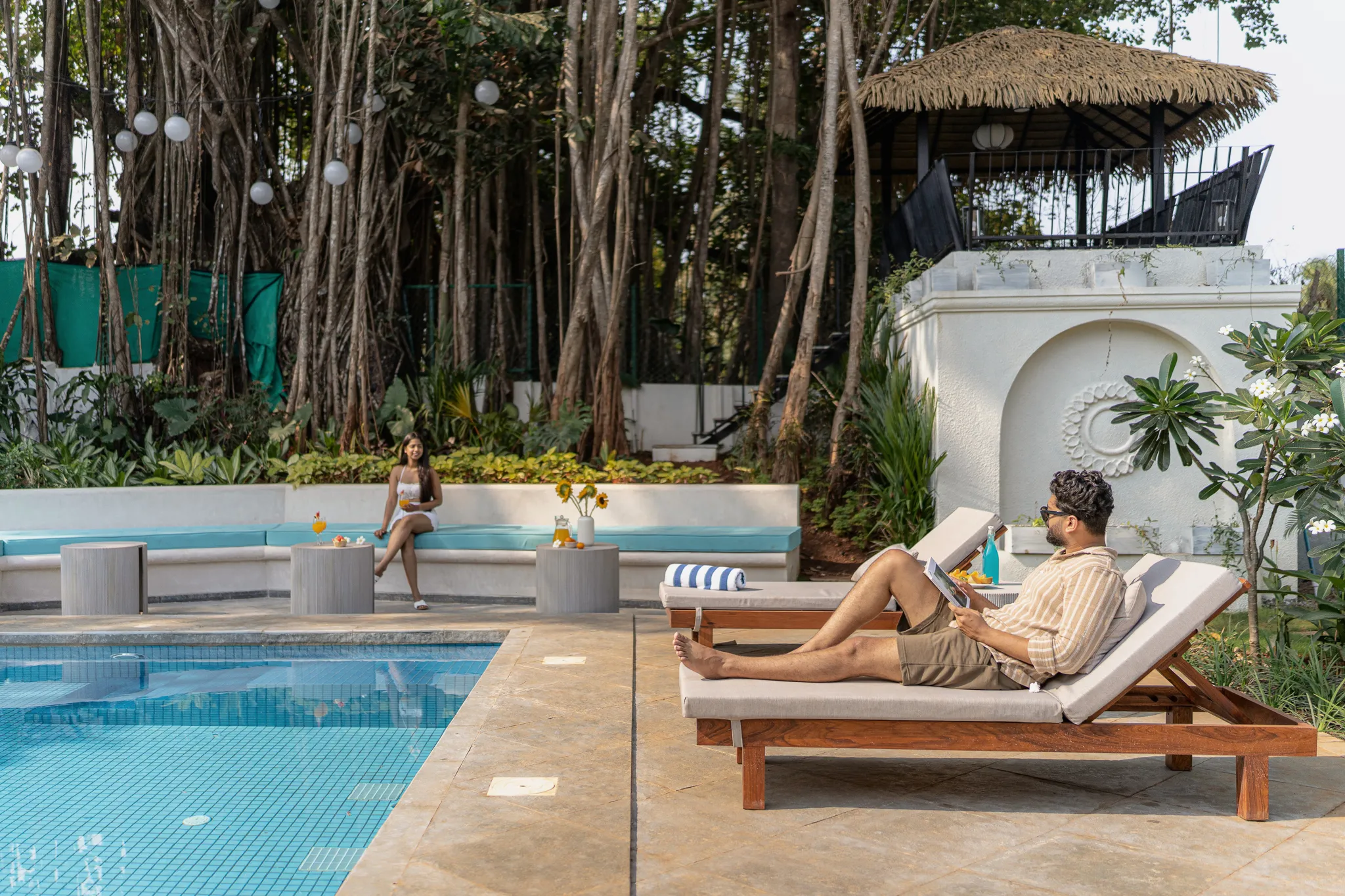 Kefi Villa - Chilling Area View