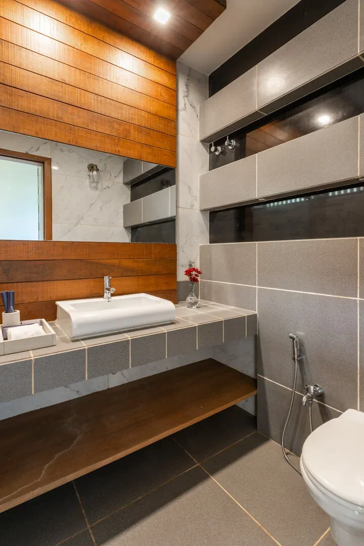 Powder Bathroom | Villa Myst | Lonavala
