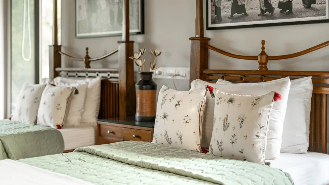 Twin Bedroom | Villa Myst | Lonavala