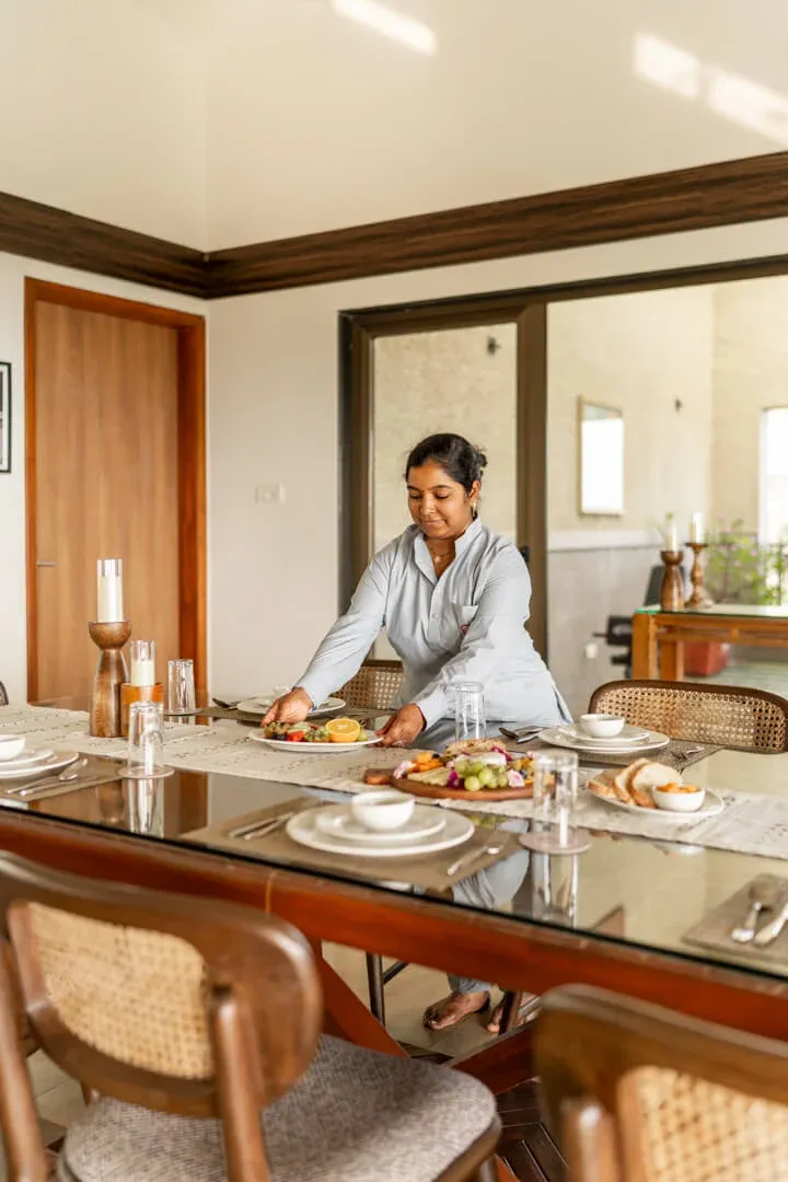 In-villa Service | Villa Myst | Lonavala