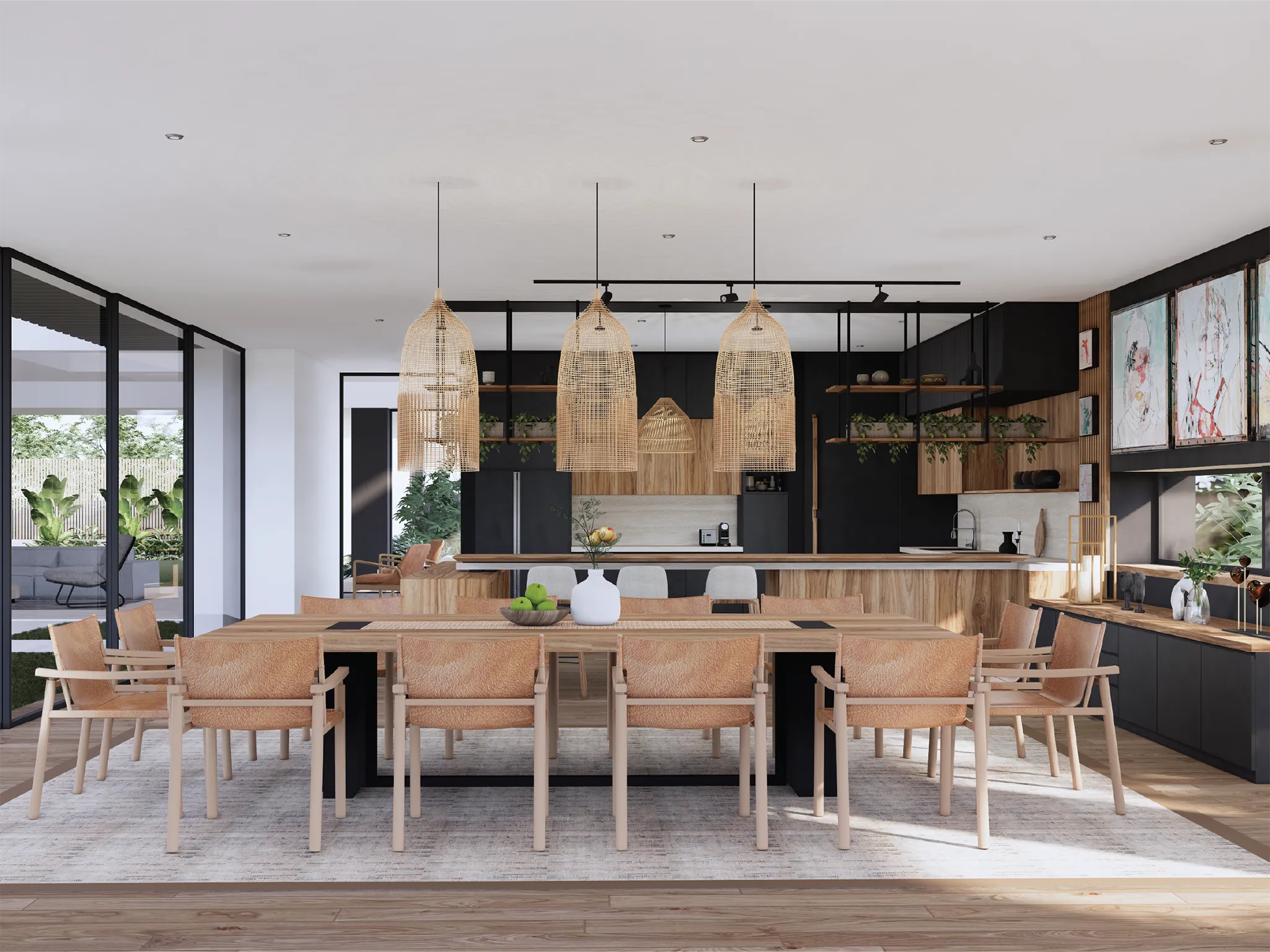 Villa Nica - Dining area