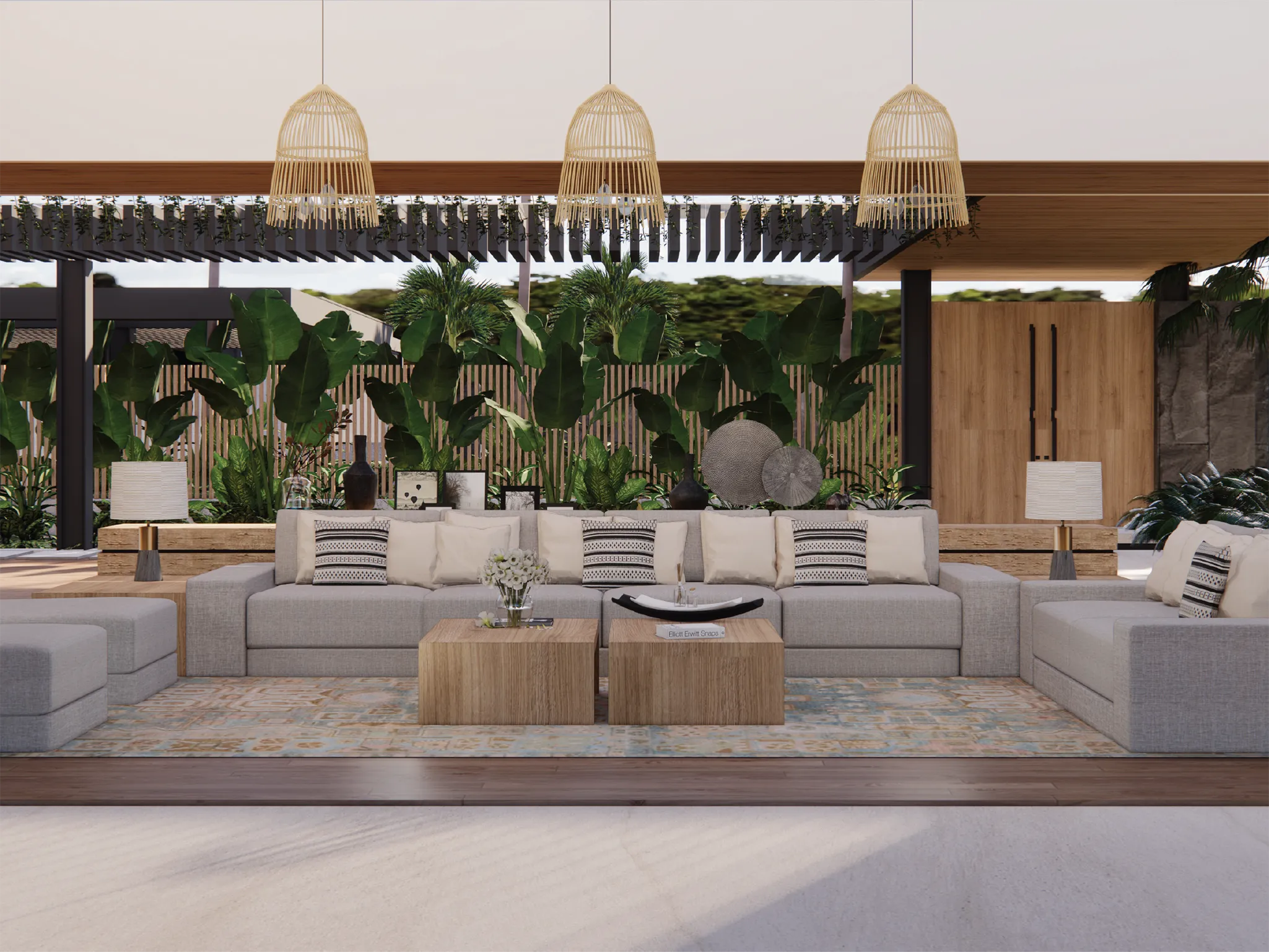 Villa Nica - Living room