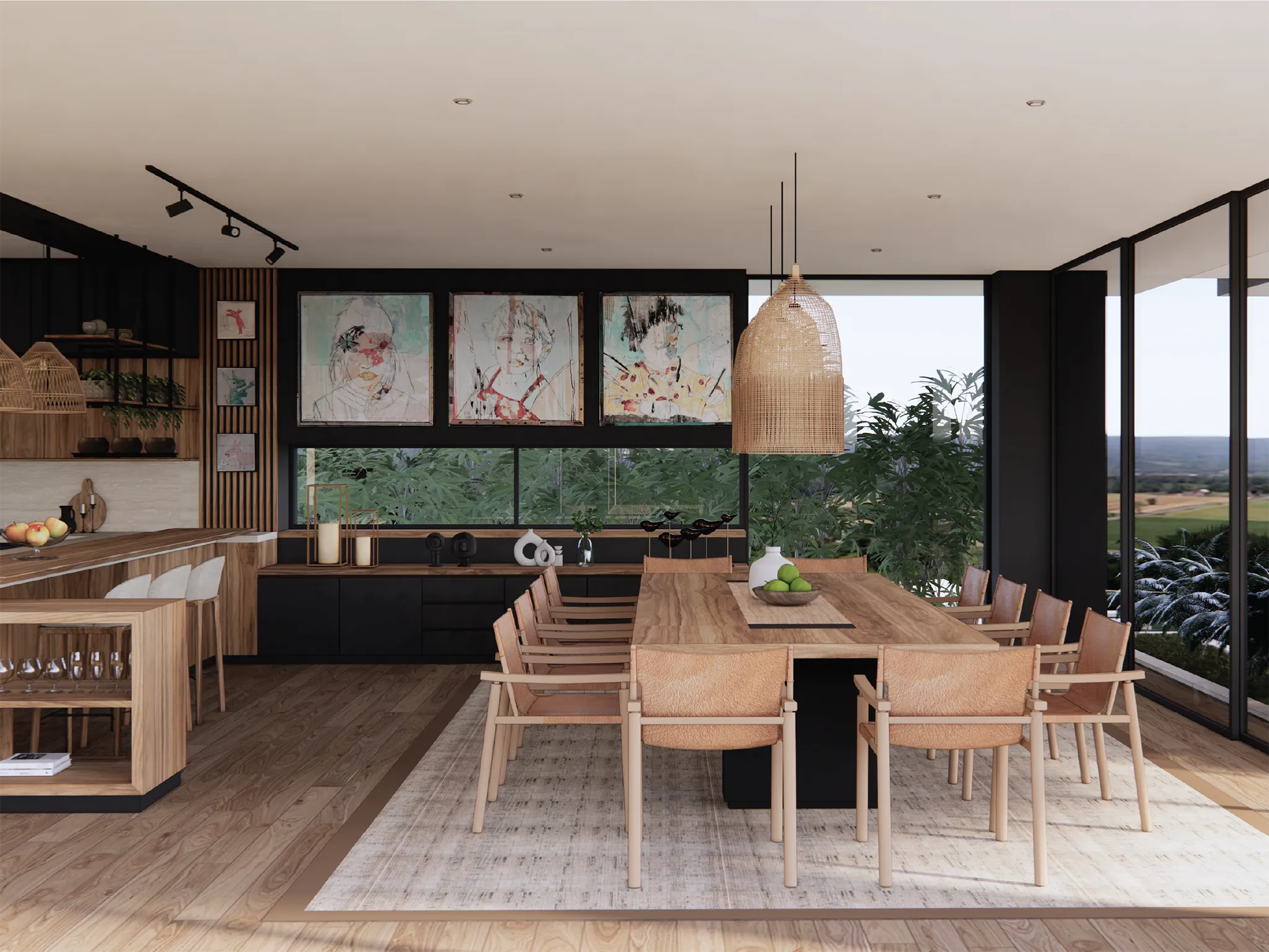 Villa Nica - Dining area