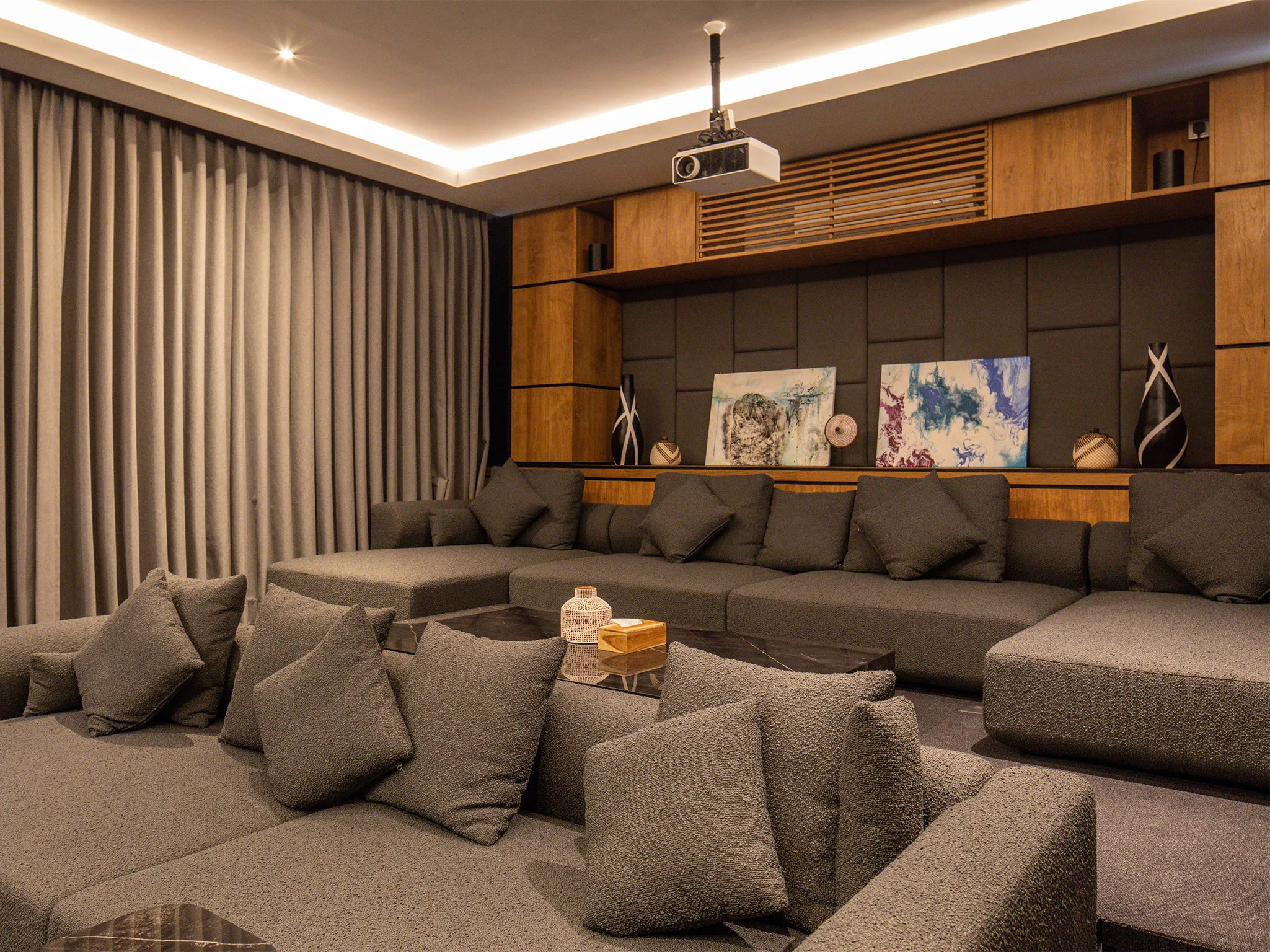 Villa Norbu - Fully equipped cinema room