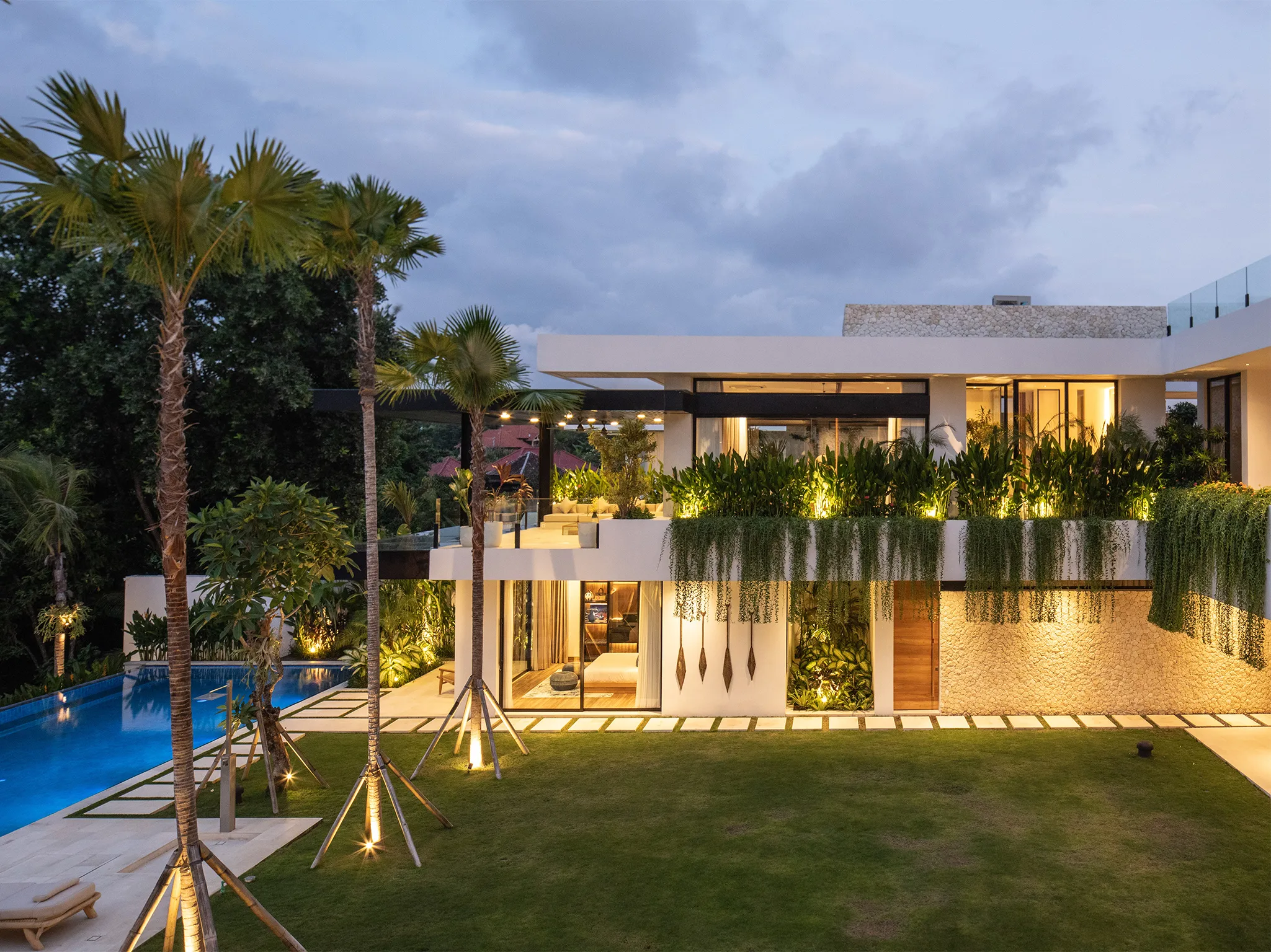Villa Norbu - Calming evening sky