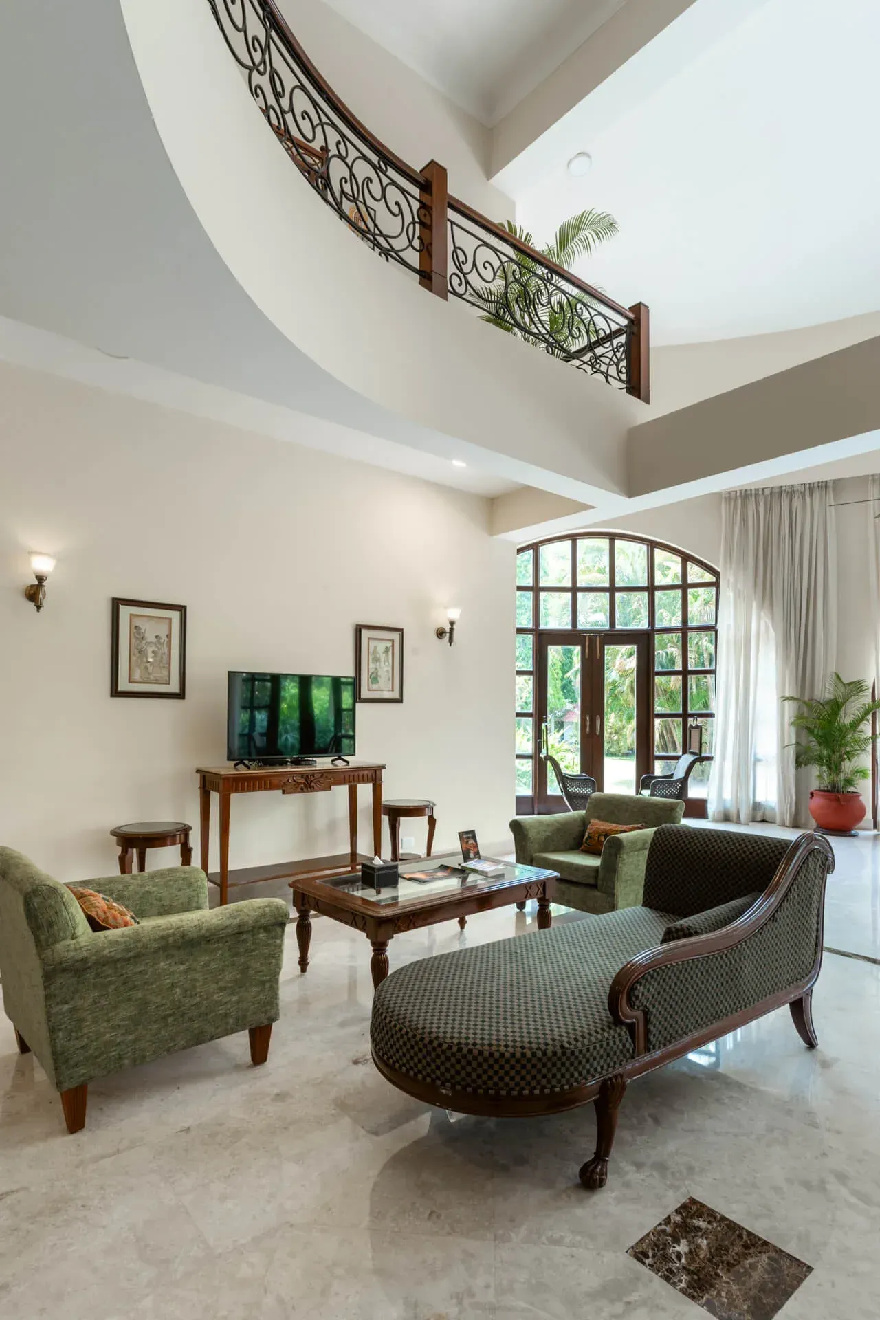 TV Area | Villa in South Goa | Lohono Stays