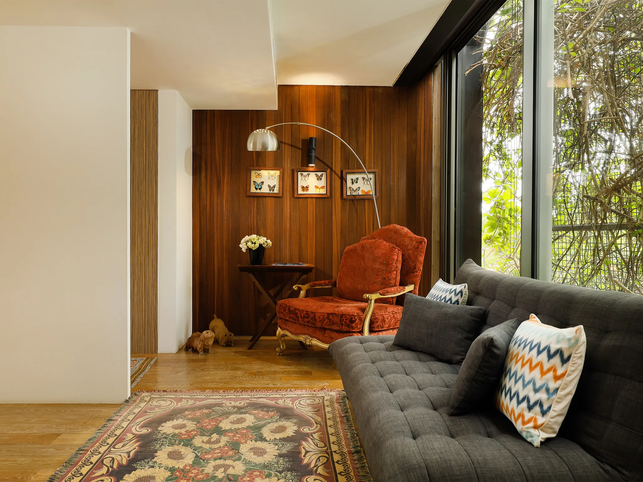 Villa Svarga - Reposeful guest bedroom west lounge