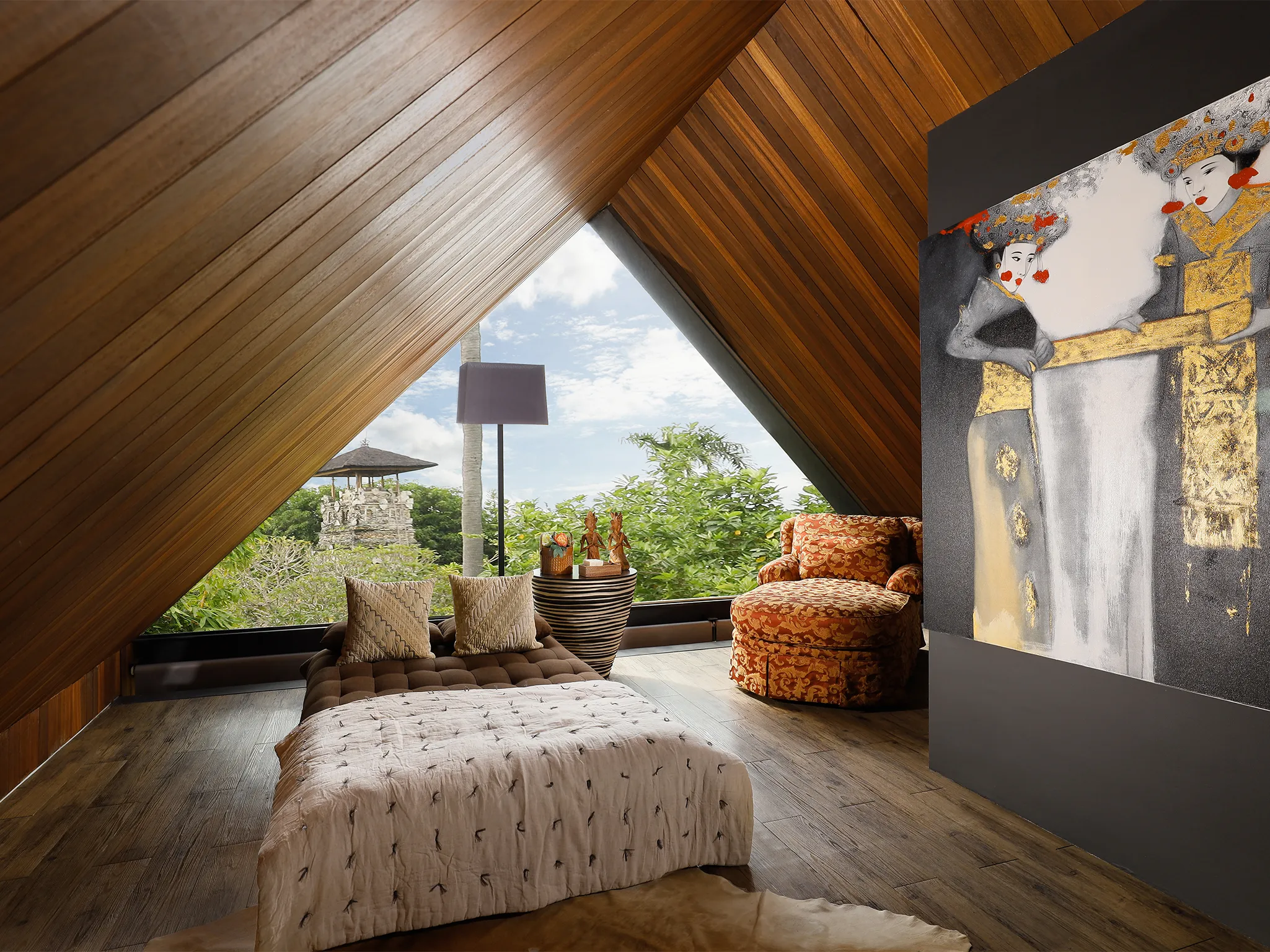 Villa Svarga - Quiet attic room