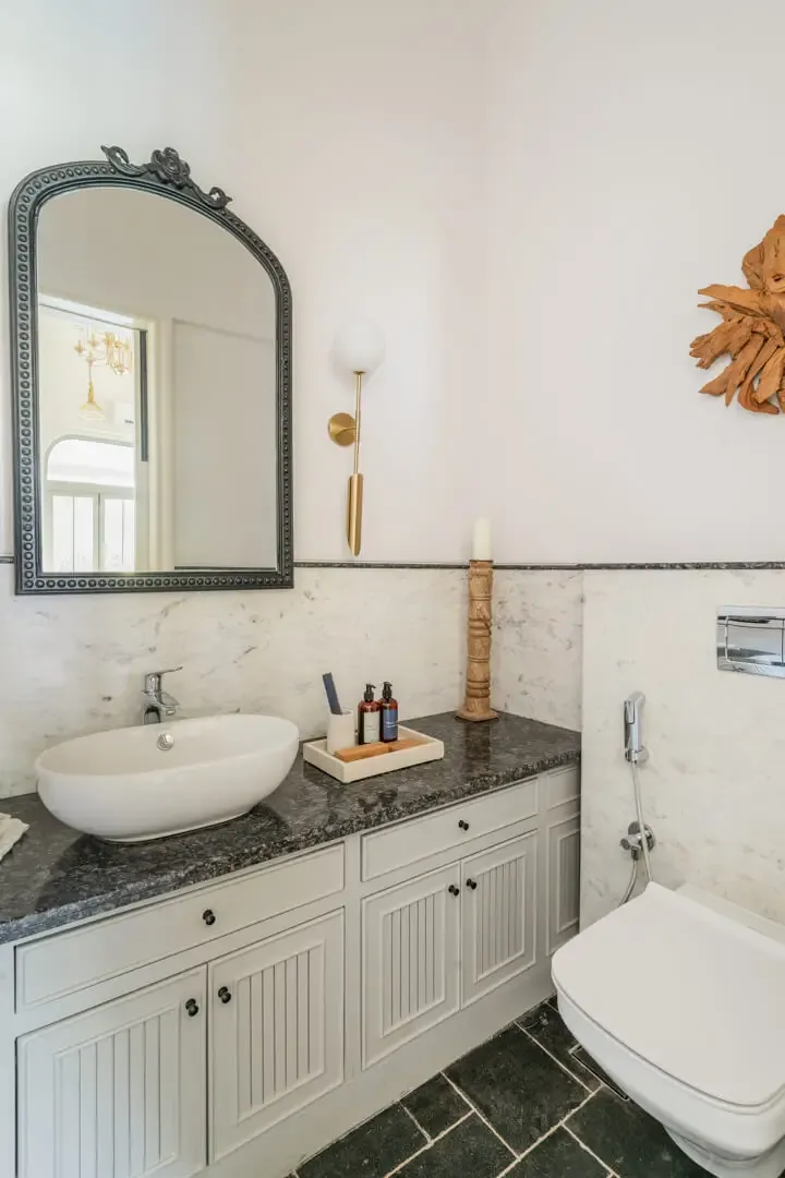 Powder Room | Vitalda Serenity Villa, Goa