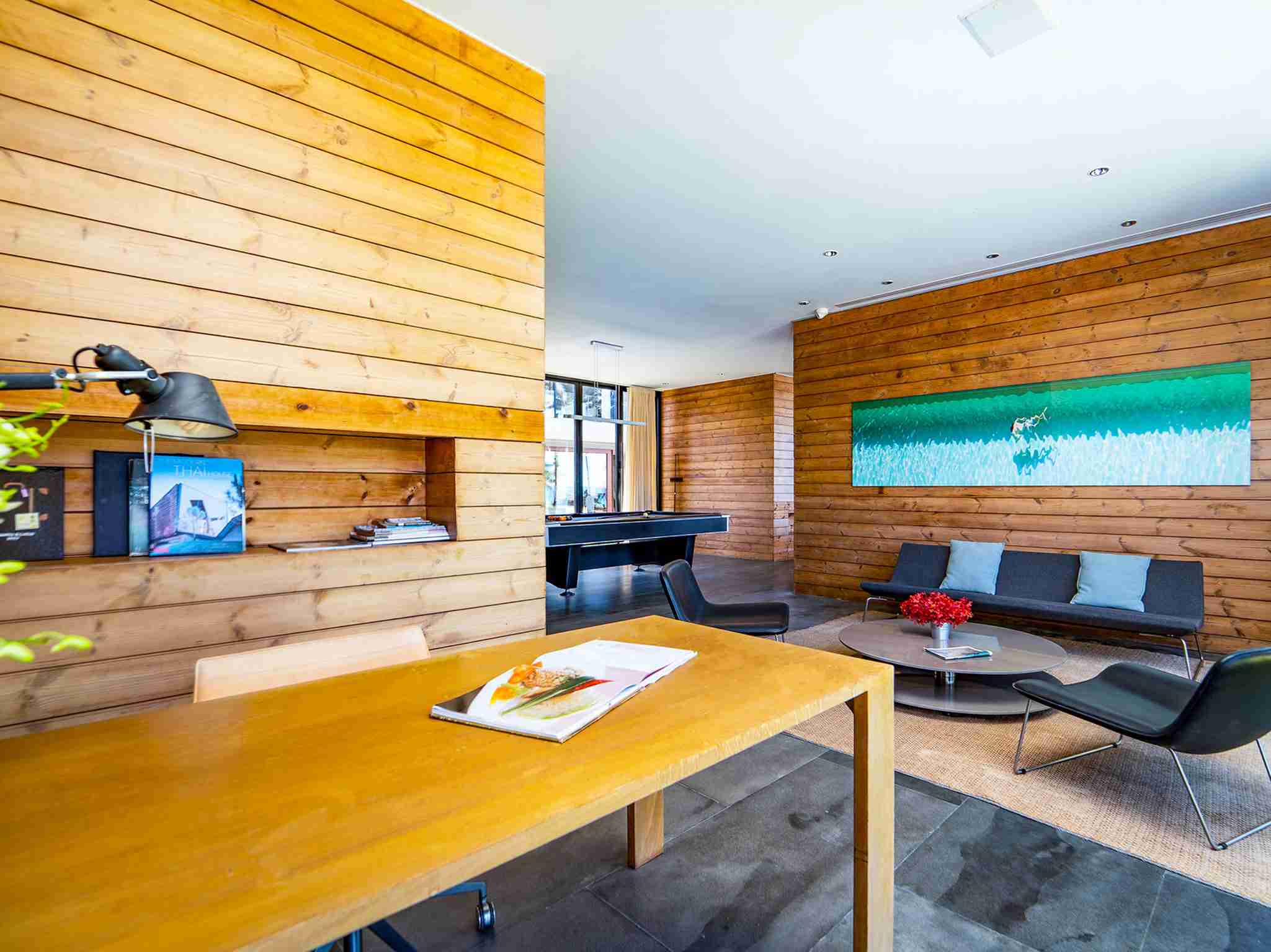 Grand Villa Noi - Design inspired by nature (living room)