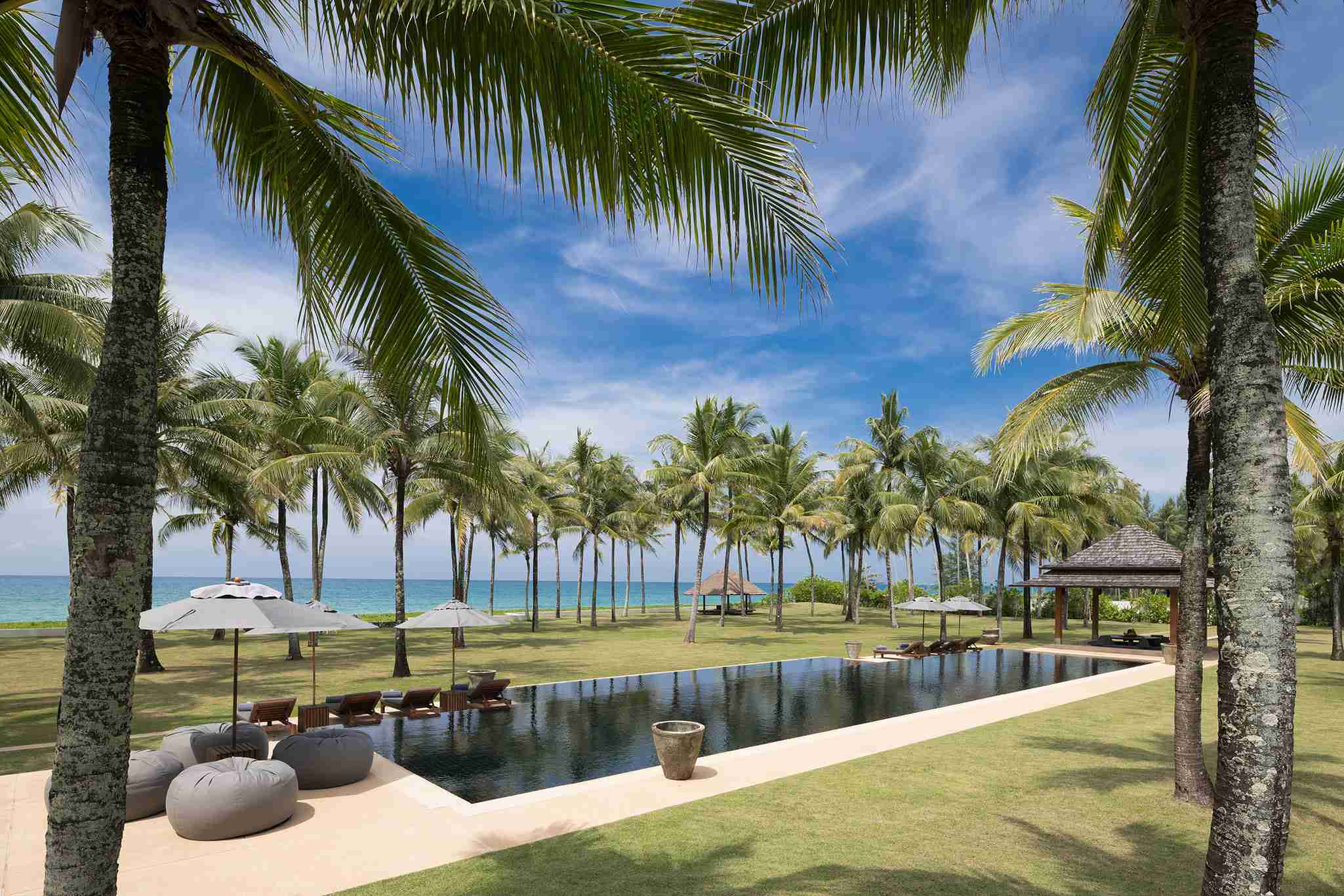 Jivana Beach Villas - Villa Ananda - Infinity pool